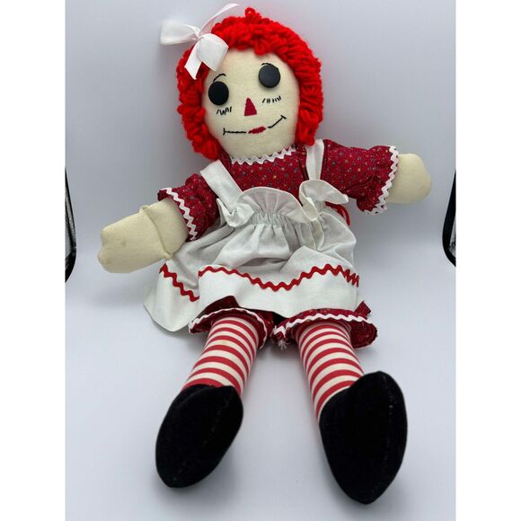 VTG Raggedy Ann and Andy Dolls Handmade 21" - Picture 9 of 15